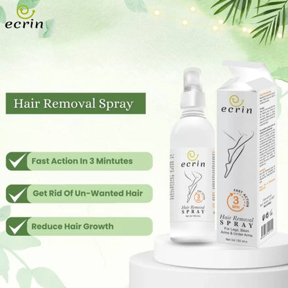 Ecrin Hair Removal Spray for Men & Women YMDS