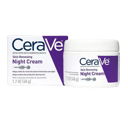 CeraVe 4-in-1 Skincare Kit | Cleanser, Serum, Sunblock & Night Cream YMDS