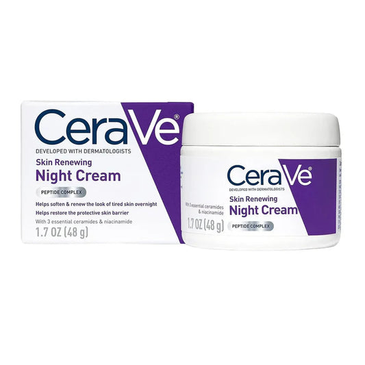 CeraVe 4-in-1 Skincare Kit | Cleanser, Serum, Sunblock & Night Cream YMDS