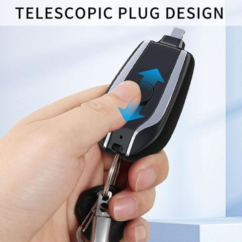 Mini Keychain Power Bank | Ultra-Compact 1500mAh YMDS