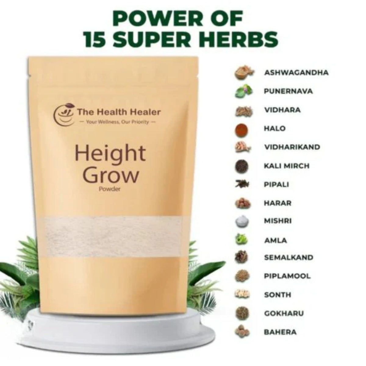Health Healer Height Growth Powder 100g YMDS