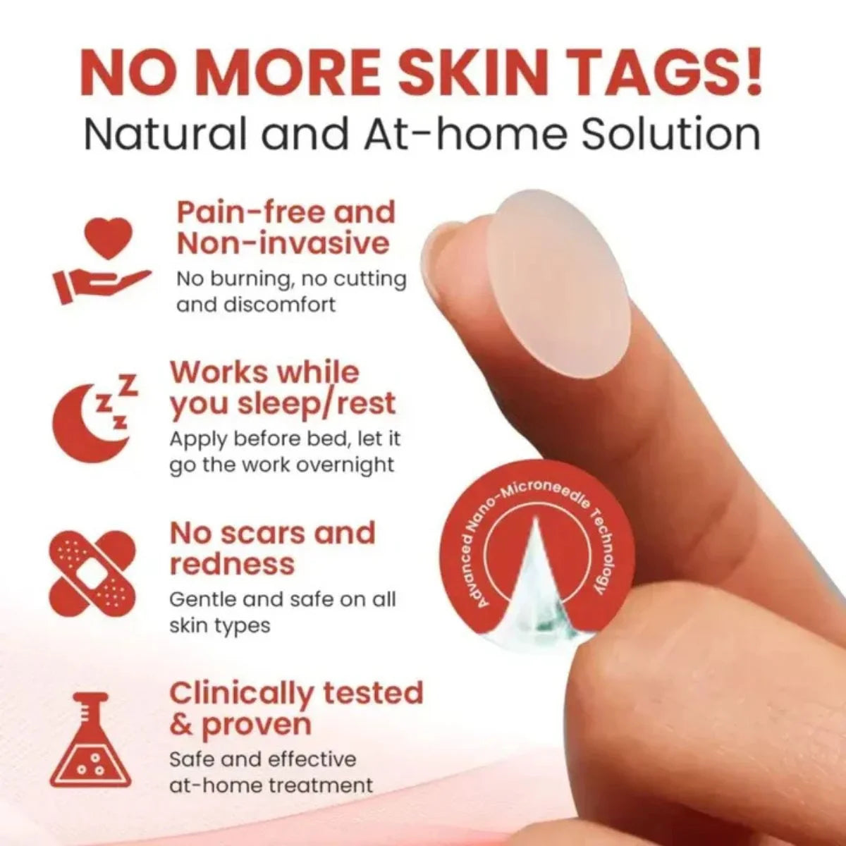 DermaSmooth Skin Tag Remover Patch Rida's Collection
