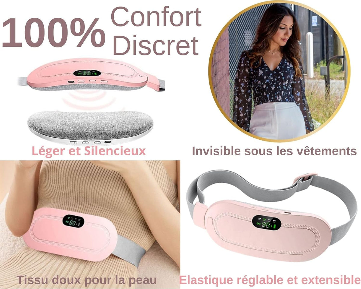 Digital Period Heating Pad & Vibrating Belt YMDS