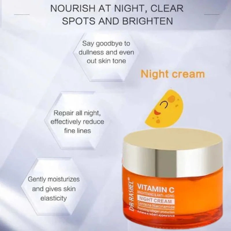 Dr. Rashel Vitamin C Brightening & Anti-Aging NIGHT Cream YMDS