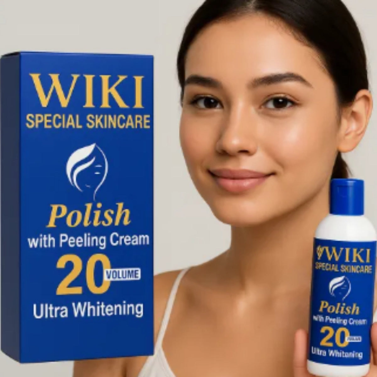 Wiki Exfoliating Skin Polish | Natural Glow & Soft Skin Formula YMDS