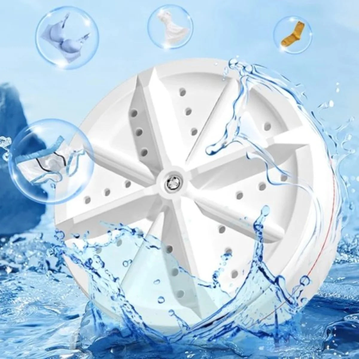 Portable USB Mini Turbo Washer YMDS
