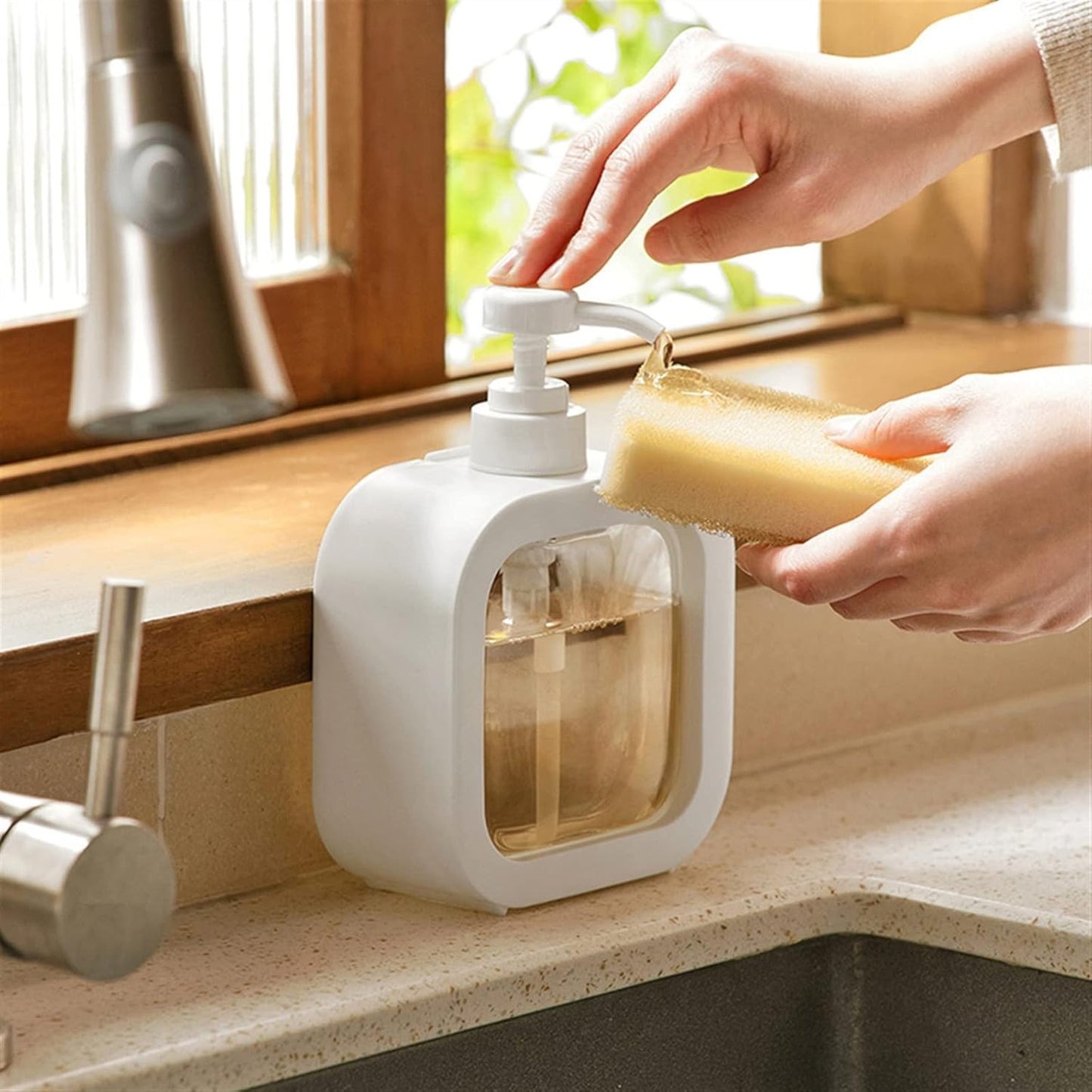 Portable Refillable Soap Dispenser Bottle YMDS