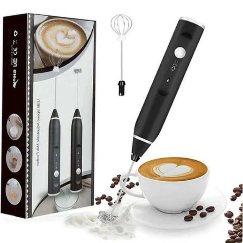 Rechargeable Electric Coffee Frothier & Egg Beater YMDS