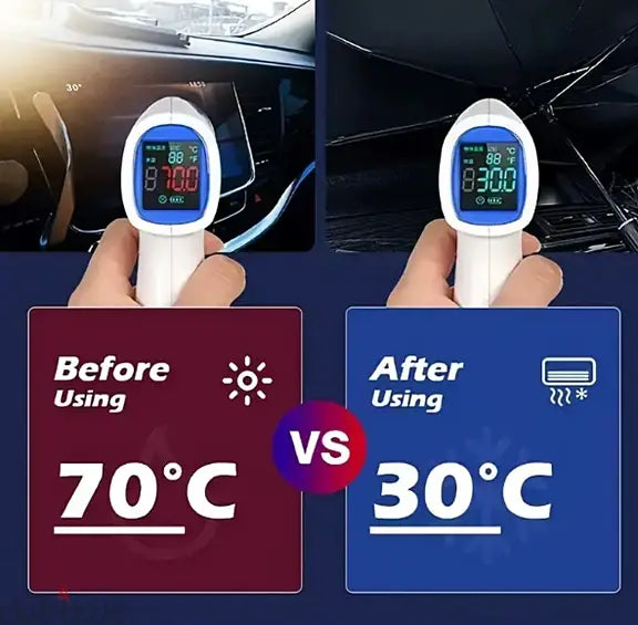 Foldable Car Windshield Umbrella Sunshade YMDS