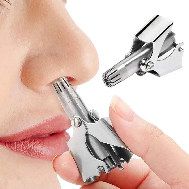 Manual Stainless Steel Nose & Ear Hair Trimmer YMDS
