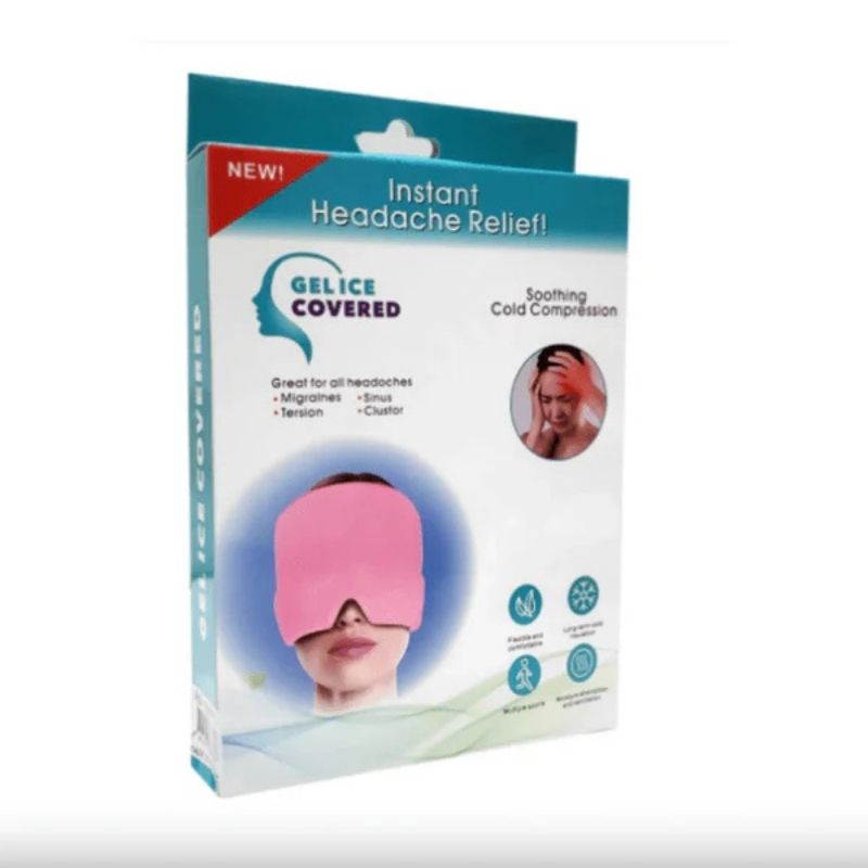 Headache Relief Gel Cap Hot Cold Therapy YMDS