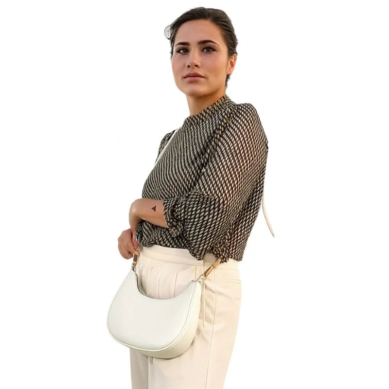 White Luxury Fashion Hand Bag for Girls & Ladies YMDS