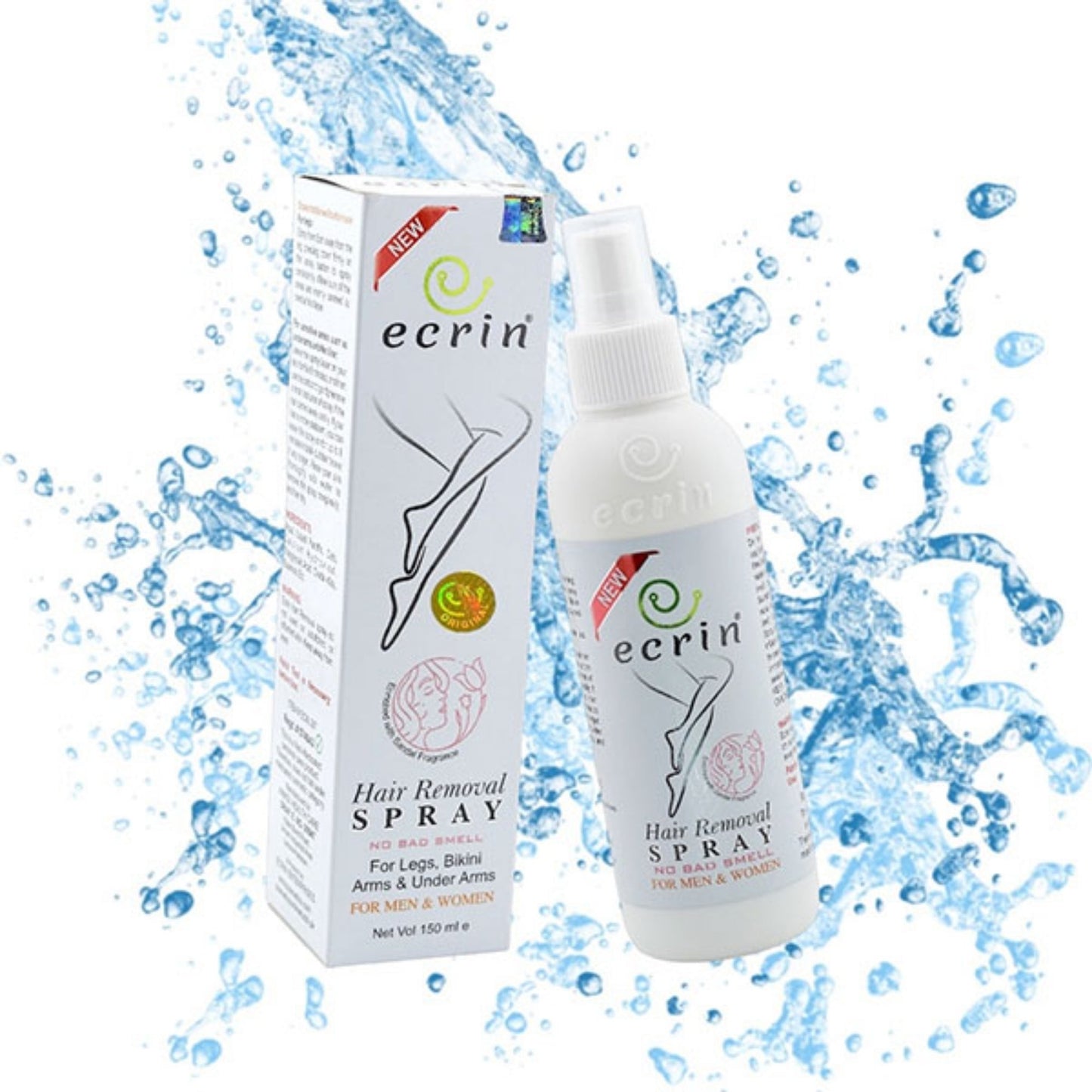 Ecrin Hair Removal Spray for Men & Women YMDS