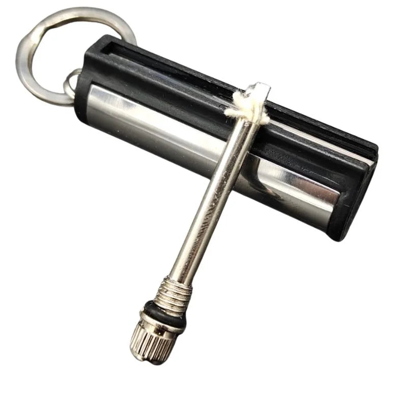 Permanent Match Striker Flint Stone Lighter with Keychain YMDS