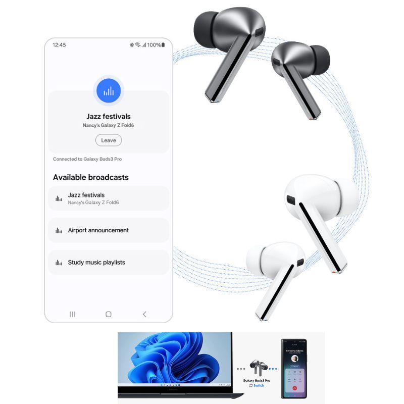 Samsung Galaxy Buds 3 Pro | WHITE YMDS