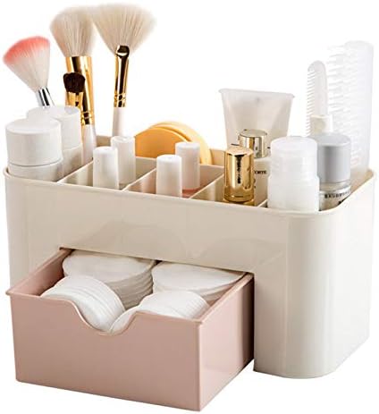 Plastic Makeup Organizer with Drawer YMDS