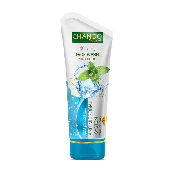 Face Wash | Chando Naturals Mint Cool Anti-Microbial Face Wash 100ml YMDS
