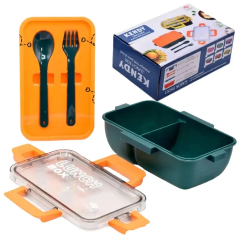 Kendy Lunch Box with Spoon & Fork YMDS
