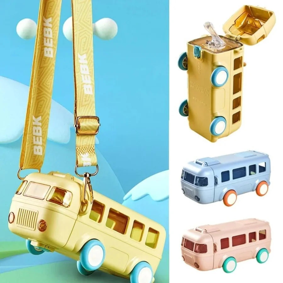 Bus Shape School Water Bottle YMDS