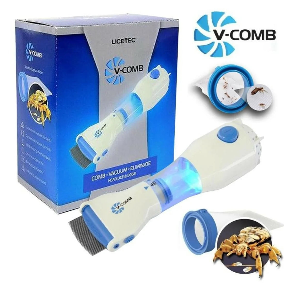 Electric V-Comb Anti Lice Machine YMDS