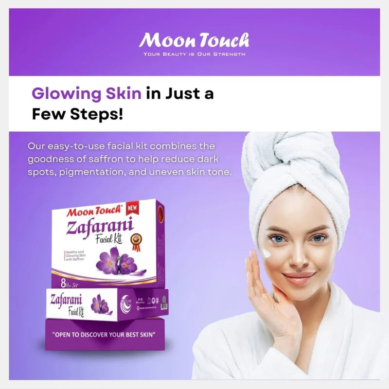 Moon Touch New Zafrani Facial Kit YMDS