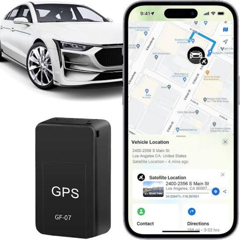 Mini Magnetic GPS Tracker with Real-Time Location, Voice & Route Recording YMDS