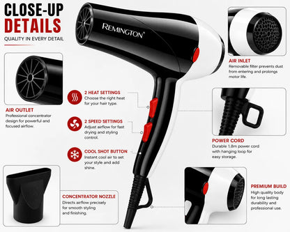Remington Hair Dryer RM-6002 HHC