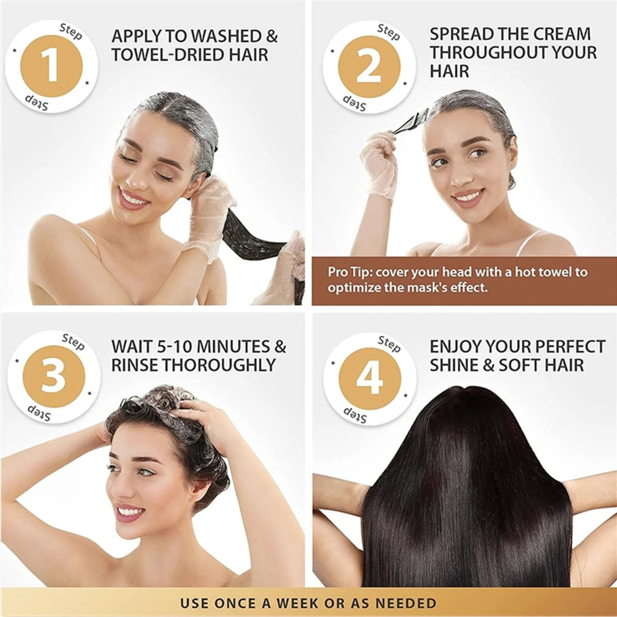 Karseell Collagen Deep Repair Hair Mask 500ml YMDS