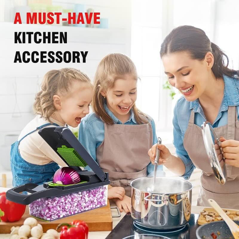 16-in-1 Mandoline Slicer & Vegetable Chopper YMDS