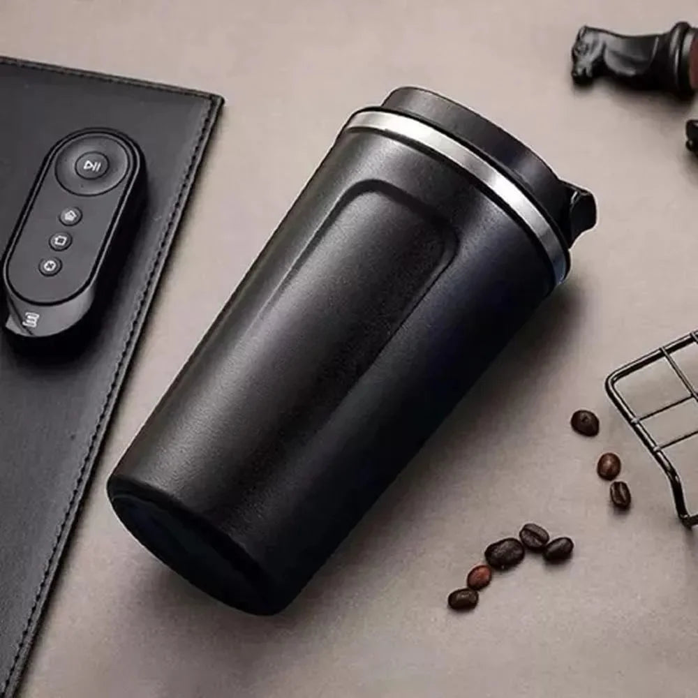 Black 510ML Stainless Steel Vacuum Insulated Thermos YMDS
