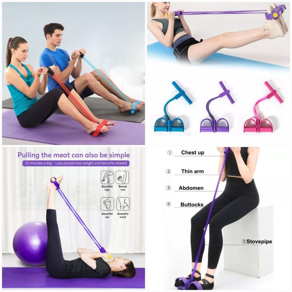 Tummy Trimmer | Foot Pedal Resistance Band YMDS