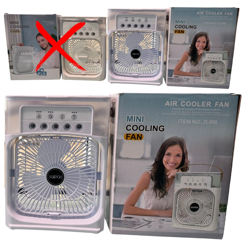10-Inch Large Portable Air Conditioner Fan YMDS