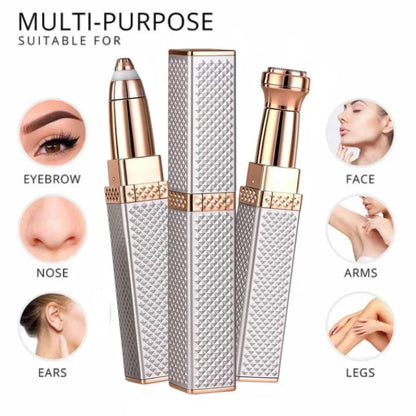 2-in-1 Flawless Facial Hair Remover & Eyebrow Trimmer YMDS