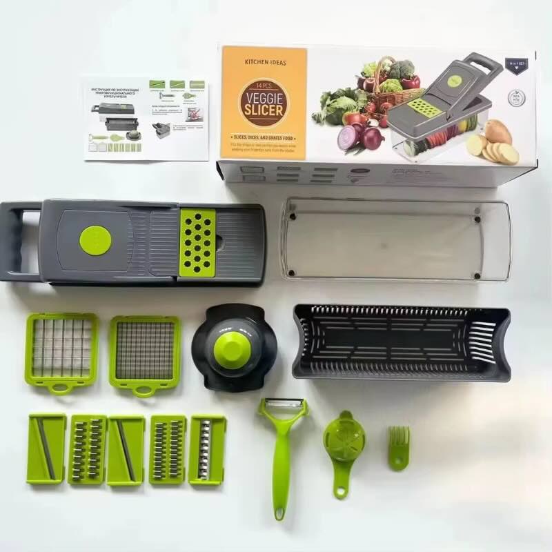 14-in-1 Mandoline Slicer & Vegetable Chopper YMDS
