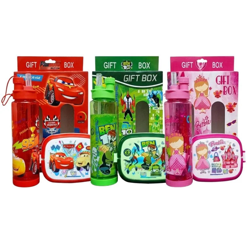 2-in-1 Kids Lunch Box & Water Bottle Set YMDS