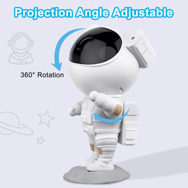Astronaut Star Projector Night Light YMDS