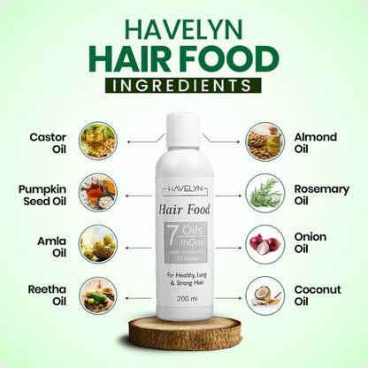 Havelyn Hair Food Oil 200ml YMDS