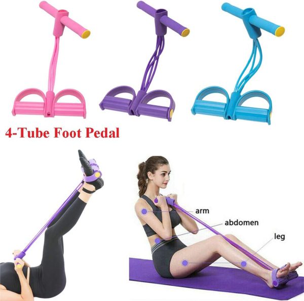 Tummy Trimmer | Foot Pedal Resistance Band YMDS