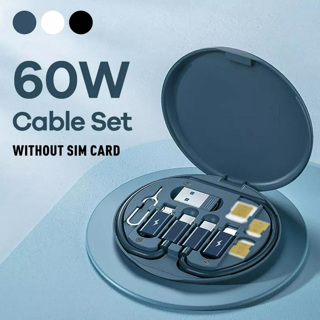 New Data Cable Storage Box | 60W Fast Charging YMDS