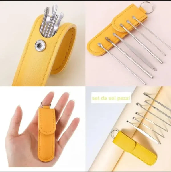 6-Piece Ear Wax Cleaning Kit | Portable & Easy to Use YMDS