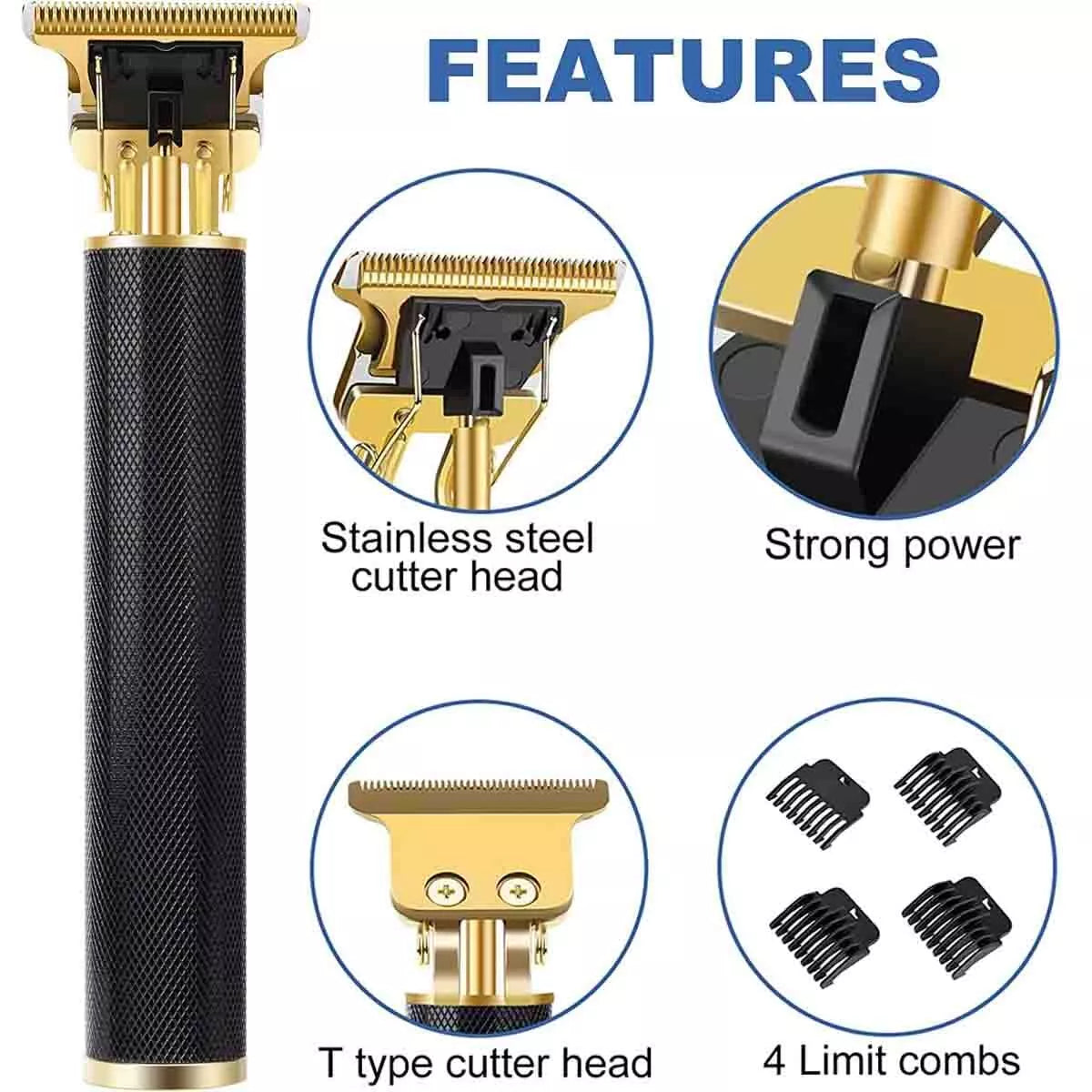 Professional T9 Hair & Beard Trimmer YMDS