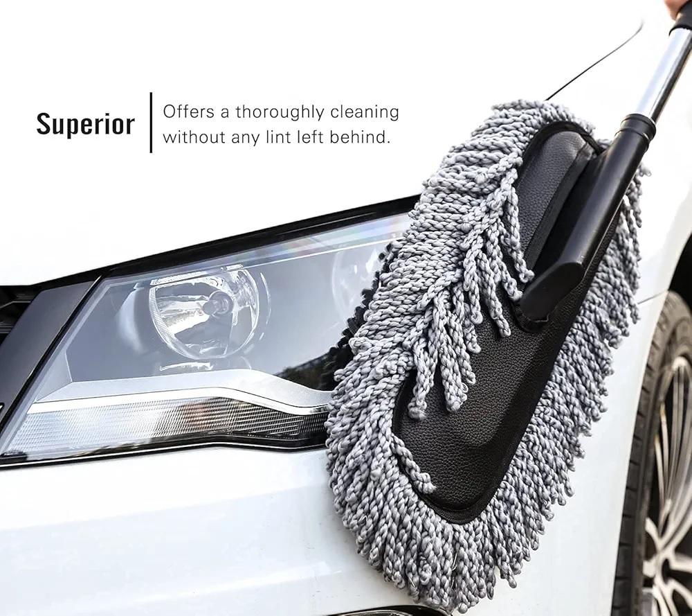 Telescopic Microfiber Car Duster With Long Handle ARDS