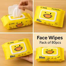 80 pcs QianHui brand soft cotton face towels, often used as wet wipes ARDS