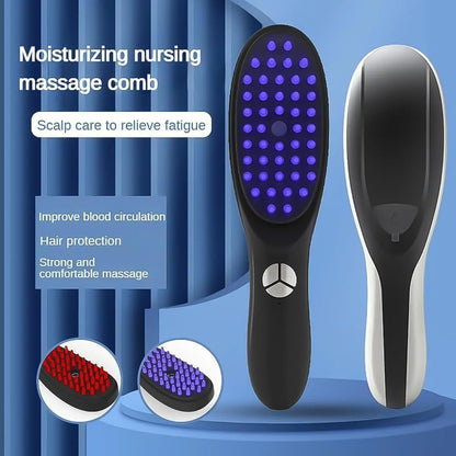 Steam Hair Comb 3D Massager for Head Ultrasonic Vibration Atomization Electric Massage Steam Hair Brush ARDS