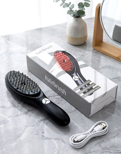Electric Comb Massager Hair Massage Comb Meridian Therapy Scalp Massager for Stress Relief and Hair Growth ARDS