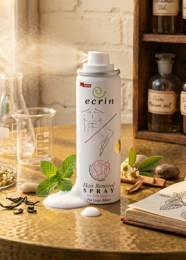 New Original Ecrin Hair Removal Foaming Spray Advance Formula with Refreshing Fragrance 200ml ARDS
