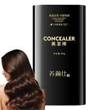 Hair Concealer Brush - for Gray Hair Coverage, Helps Blacken Hair, Non-Sticky, Improves Hair