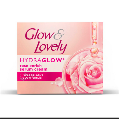 Glow Lovely Hydraglow Rose Enrich Serum Cream ARDS