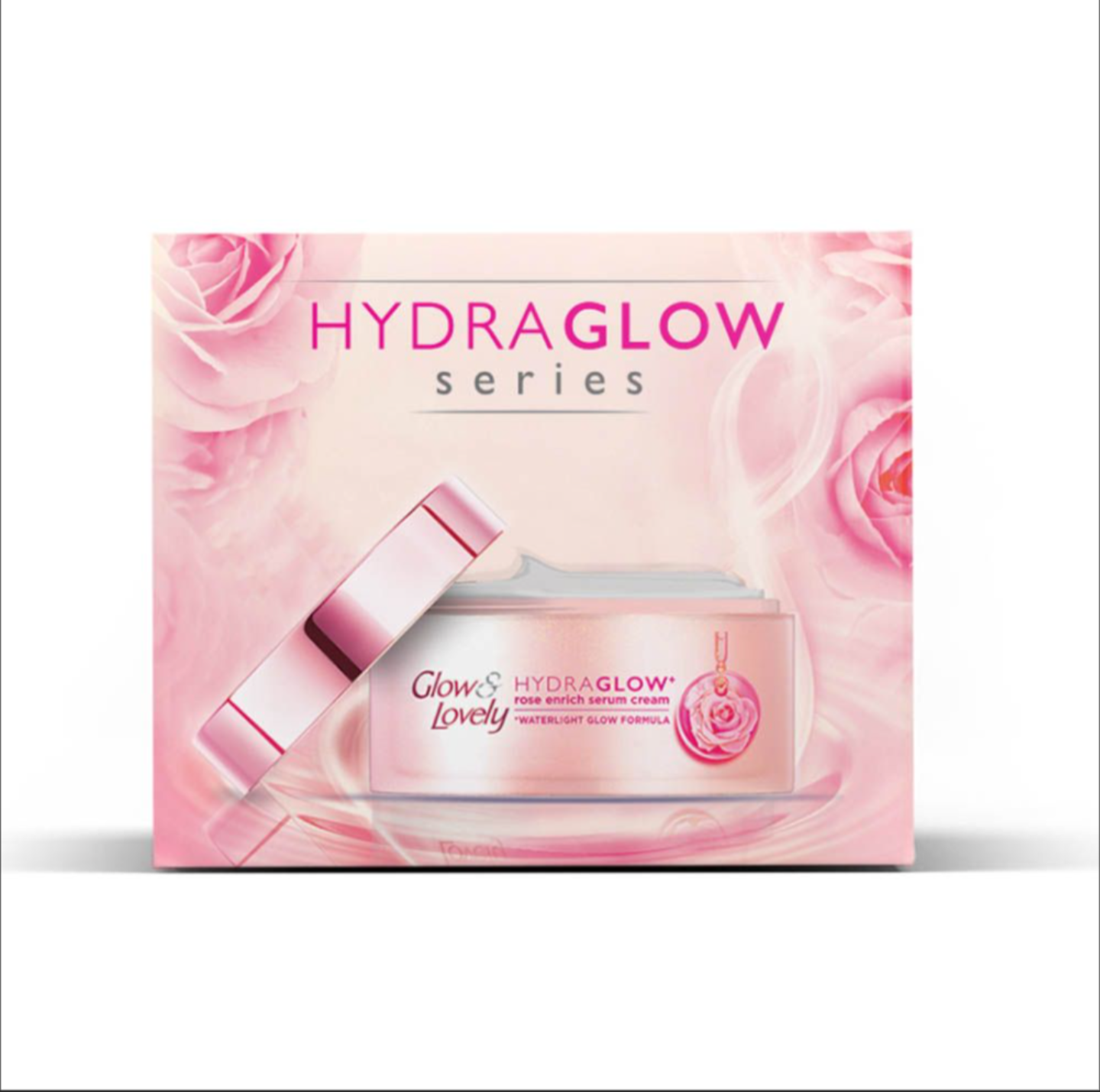 Glow Lovely Hydraglow Rose Enrich Serum Cream ARDS