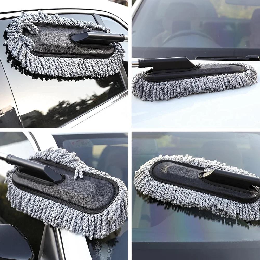 Telescopic Microfiber Car Duster With Long Handle ARDS